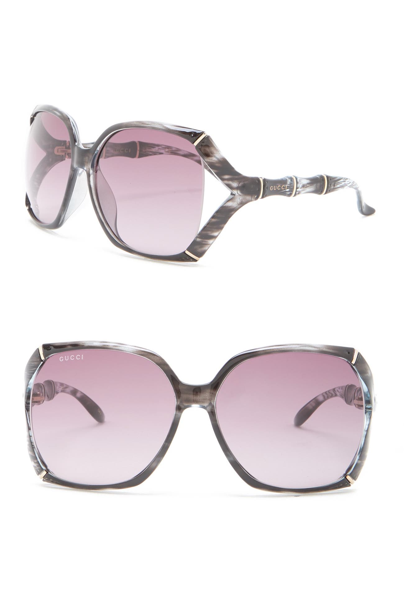 GUCCI | 58mm Oversized Square Sunglasses | Nordstrom Rack