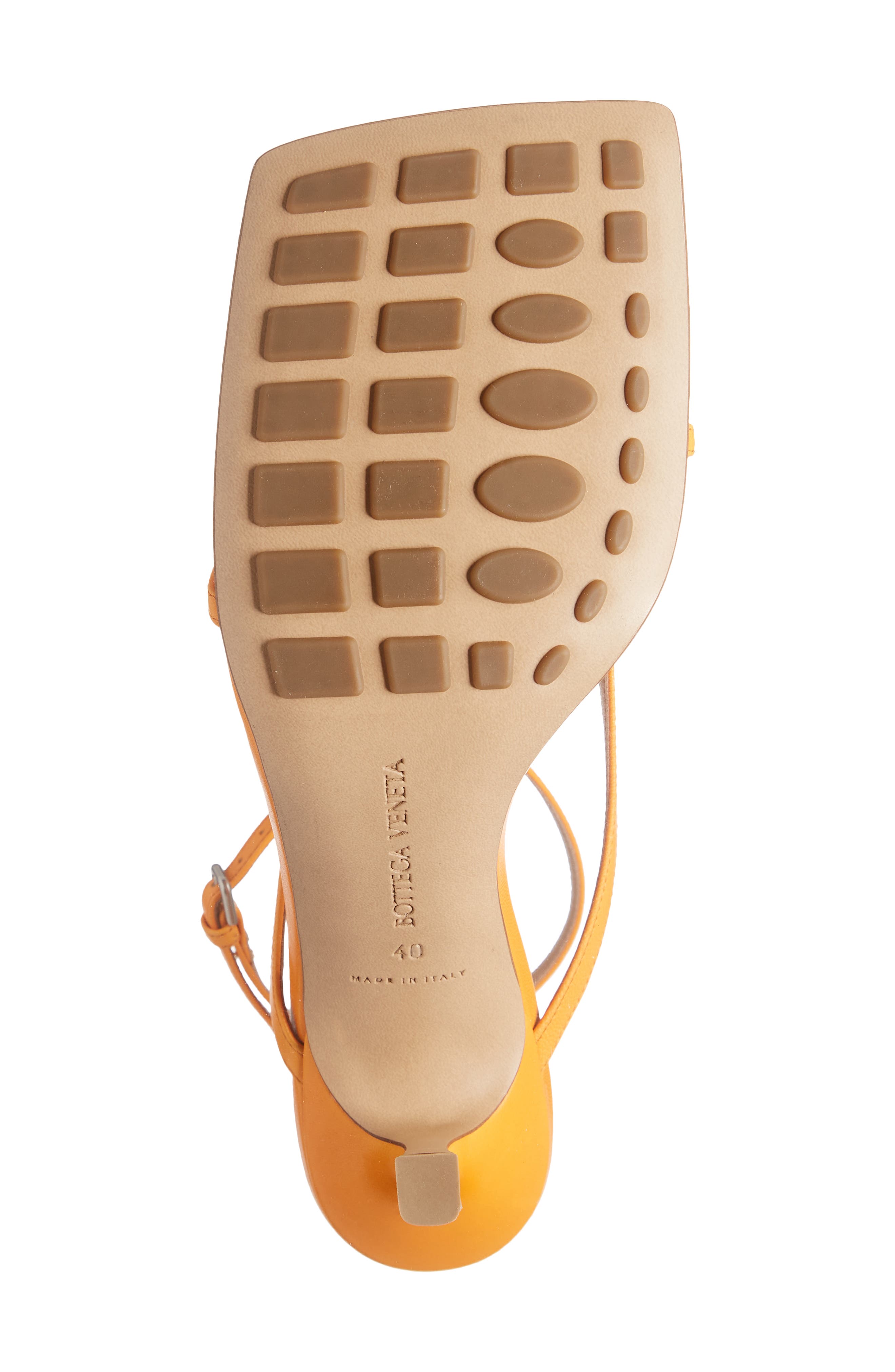 Bottega Veneta Women's Stretch Leather Sandals - Cane Sugar - Size 7