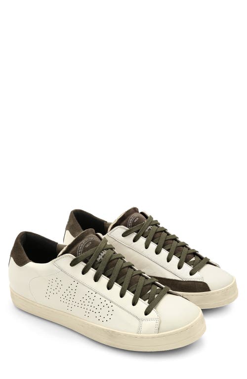 Shop P448 John Sneaker In Cream/oli