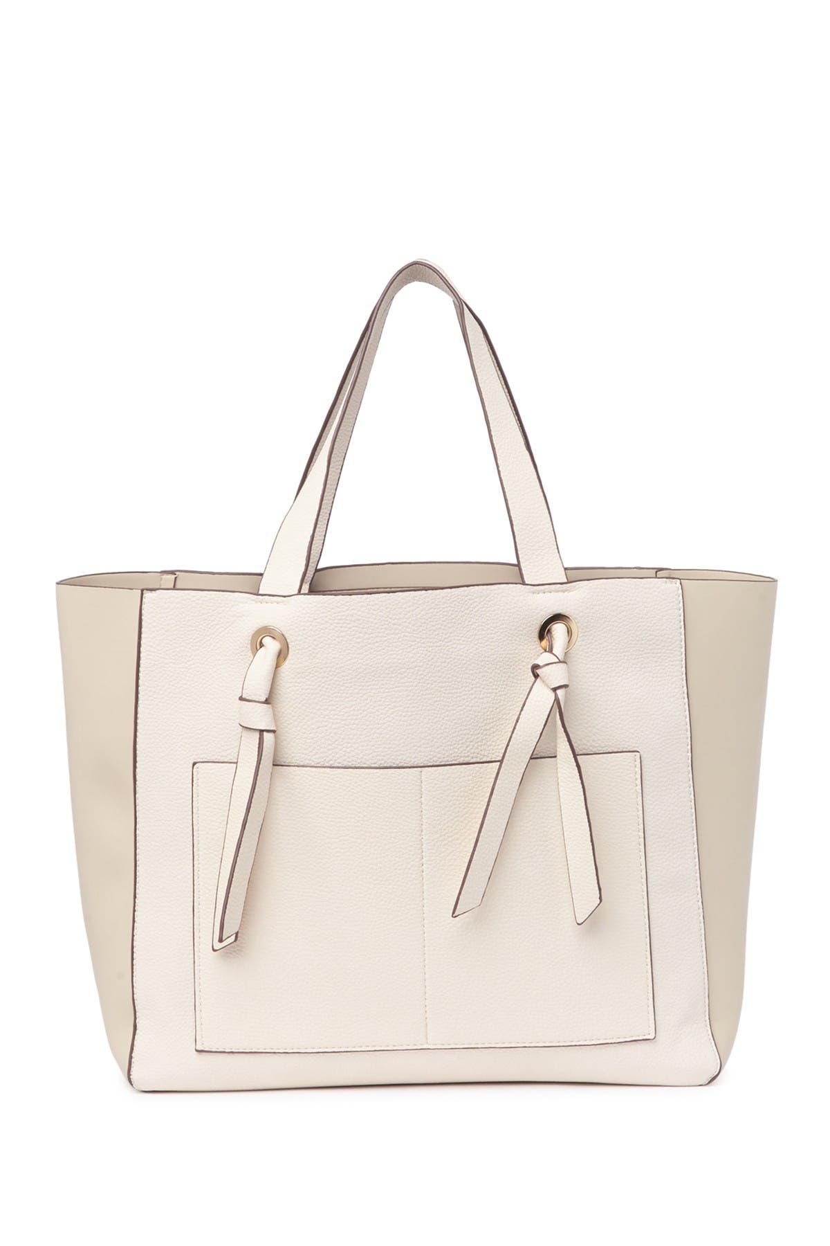 Melrose And Market Sofia Tote In Light Beige
