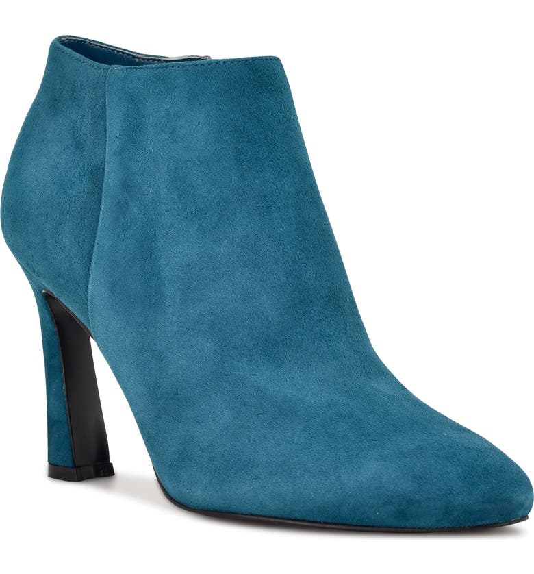 NINE WEST Raze Bootie, Main, color, TEAL SUEDE
