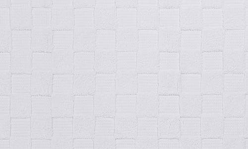 Brooks Brothers Waffle Terry 2-piece Turkish Bath Mat Set In White