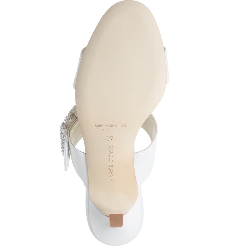 Manolo Blahnik Gable Crystal Buckle Slide Sandal Nordstrom Manolo Blahnik Gable Crystal Buckle Slide Sandal Nordstrom