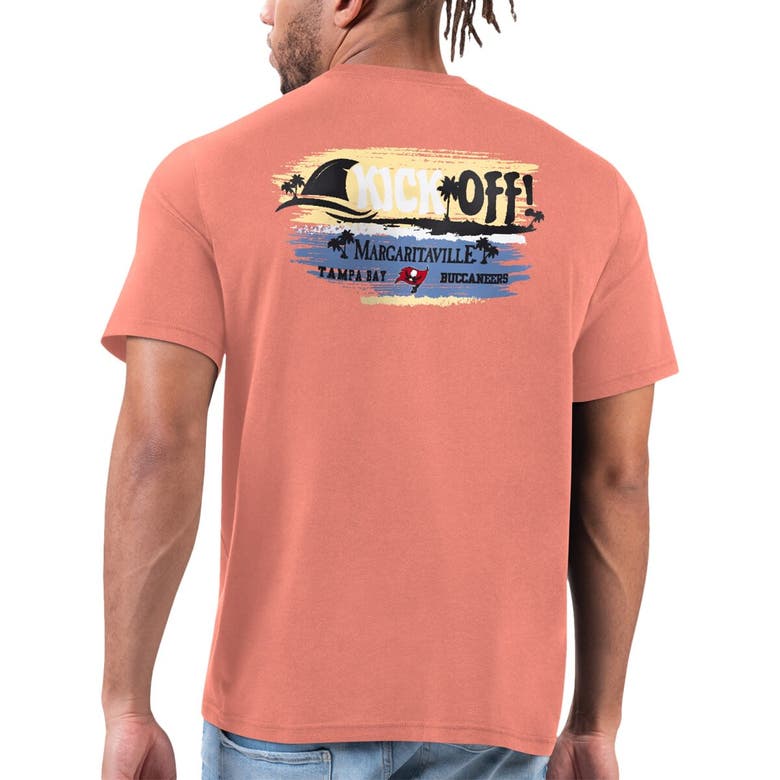 Shop Margaritaville Orange Tampa Bay Buccaneers T-shirt