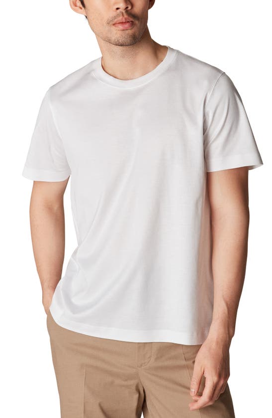 Click to view more detailed imagery on our partner's website Eton Men's Luxe Jersey T-shirt In White