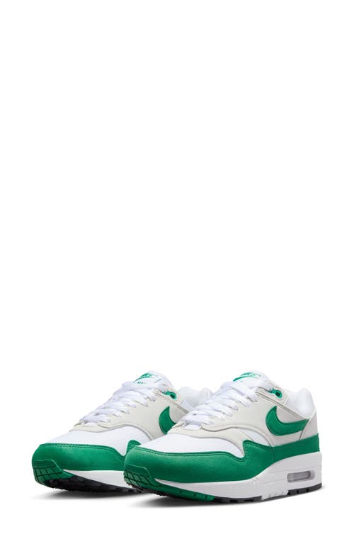 Nike Air Max 1 '87 Sneaker In Green/malachite/white
