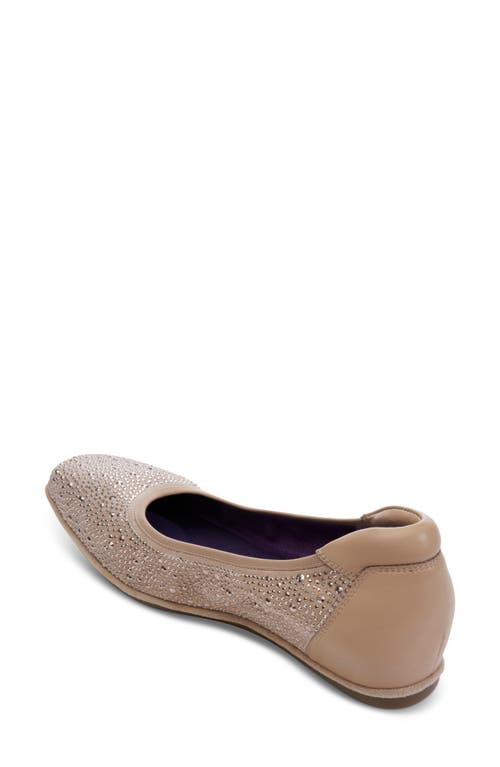 Shop Vaneli Gisel Skimmer Flat In Sesame