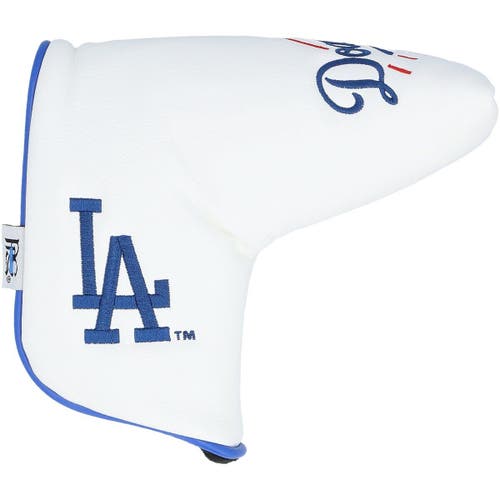 PRG AMERICAS Los Angeles Dodgers Team Blade Putter Cover in White