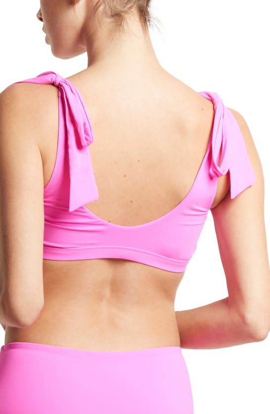 Hanky Panky Scoop Neck Swim Top In Unapologetic Pink