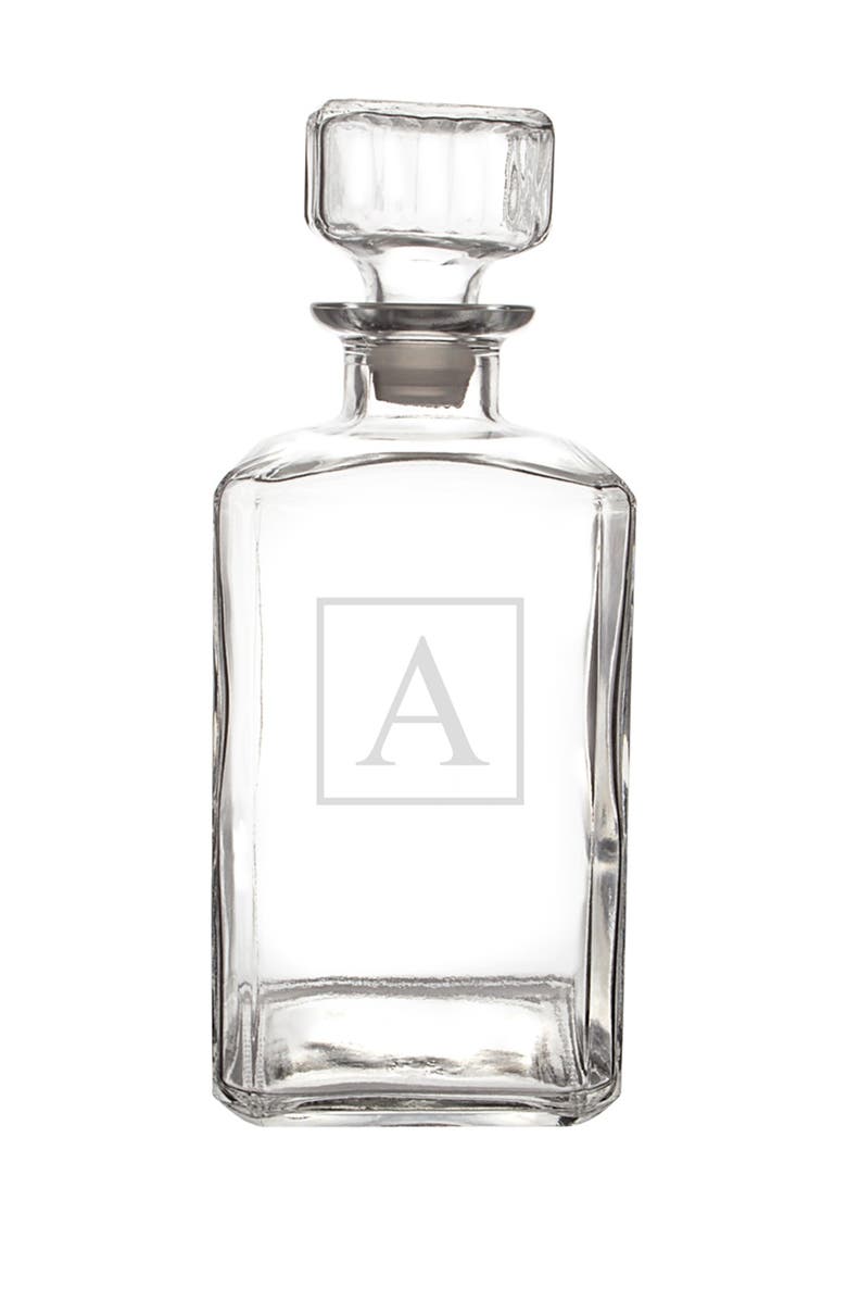 CATHY'S CONCEPTS Monogram Spirits Decanter, Main, color, 961