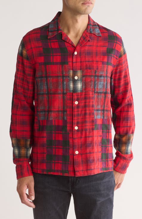 Carreaux Plaid Button-Up Shirt