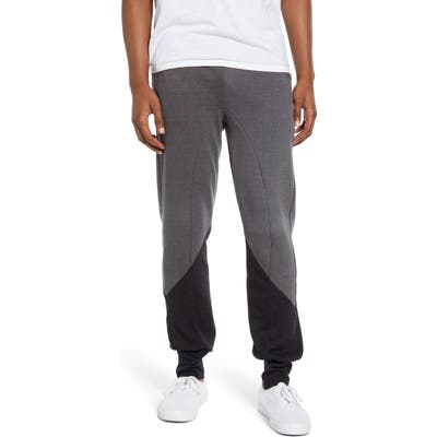 Aviator Nation Glider Colorblock Sweatpants, Black