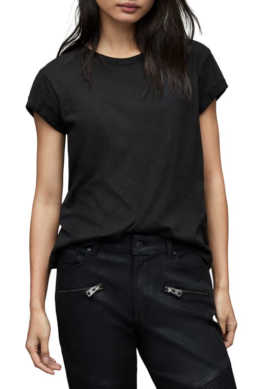 AllSaints Anna Cuff Sleeve Cotton T-Shirt at Nordstrom, Us