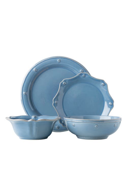 Juliska Berry and Thread 4-Piece Place Setting in Chambray at Nordstrom