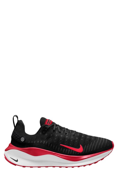 Shop Nike Infinityrn 4 Running Shoe In Black/fire Red/red