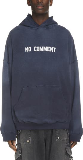 Balenciaga No Comment Wide Fit Hoodie | Nordstrom