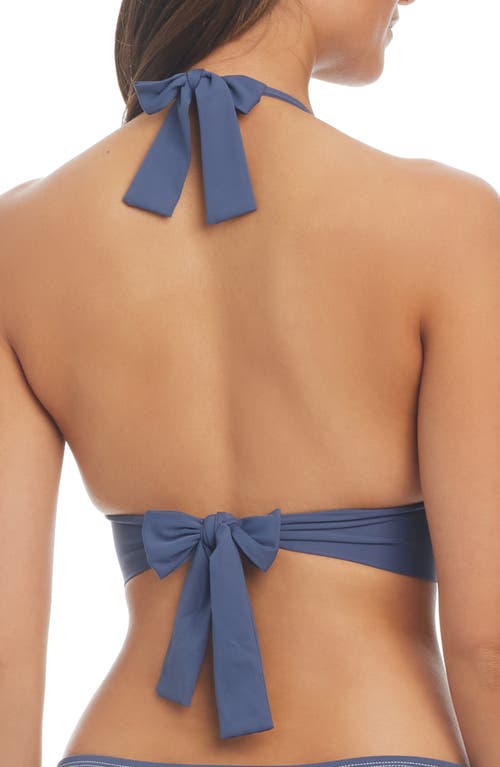 Bleu Rod Beattie Rod Beattie Halter Bikini Top In Paloma