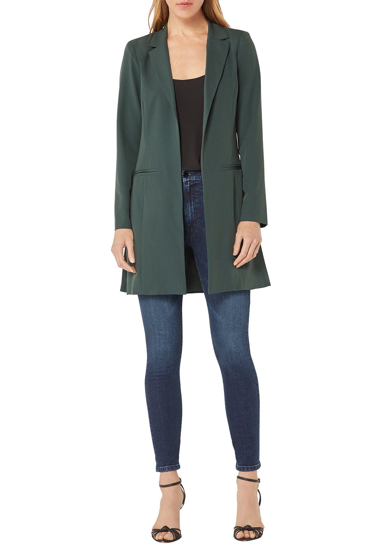 longline boyfriend blazer