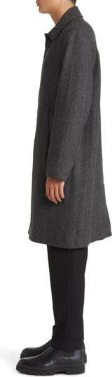 Chester Wool Herringbone Coat