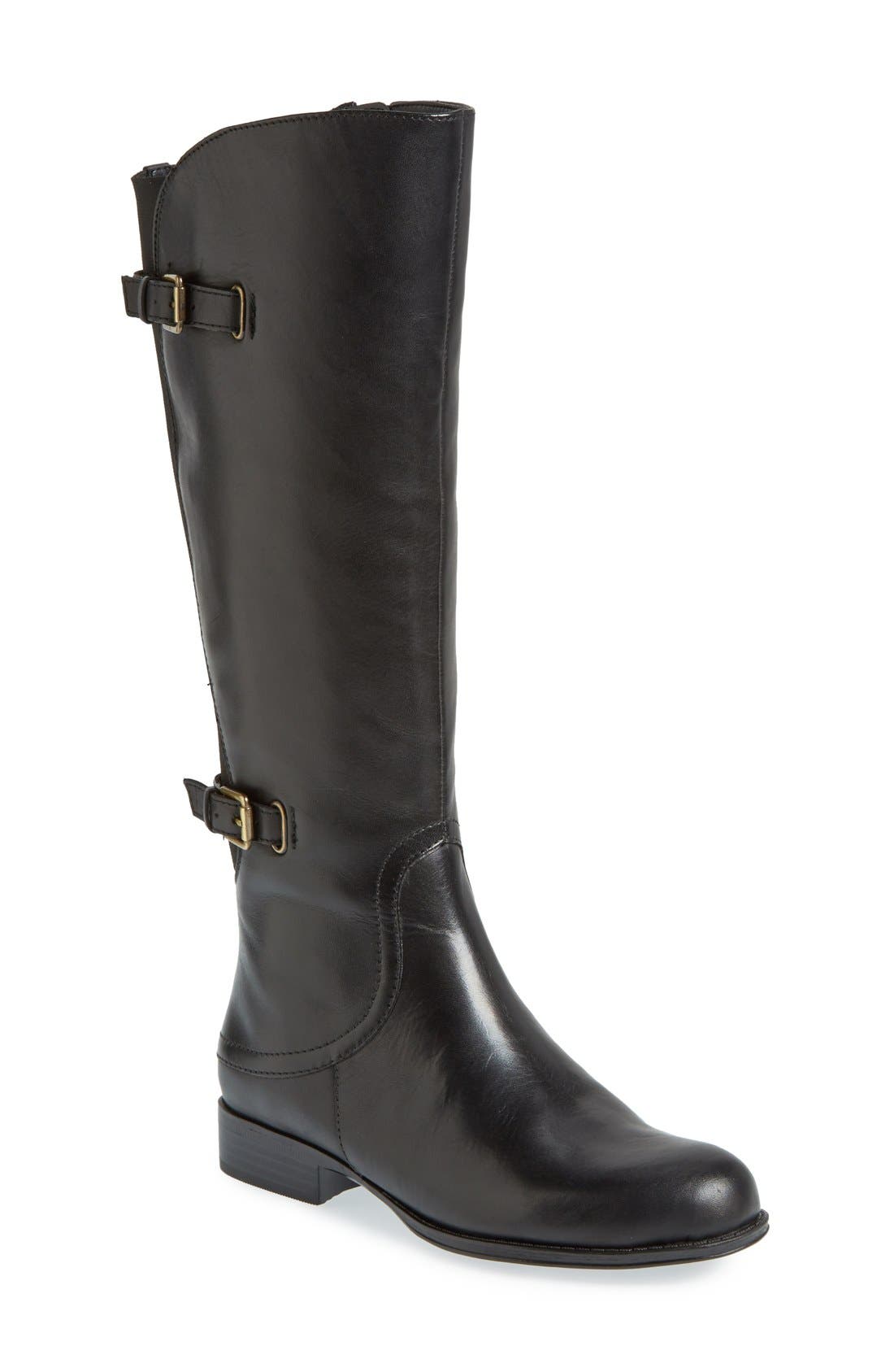 naturalizer fae leather tall boot