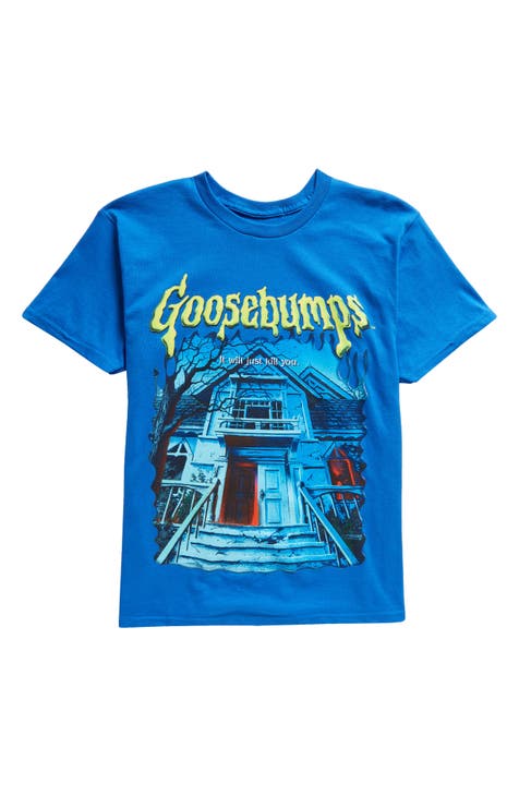 Kids' Goosebumps Haunted House Graphic T-Shirt (Big Kid)