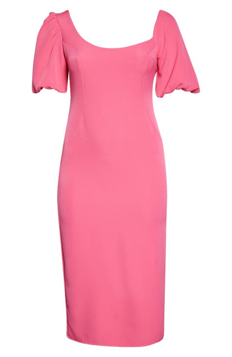 Plus Size Print Missy Dress Short Sleeve