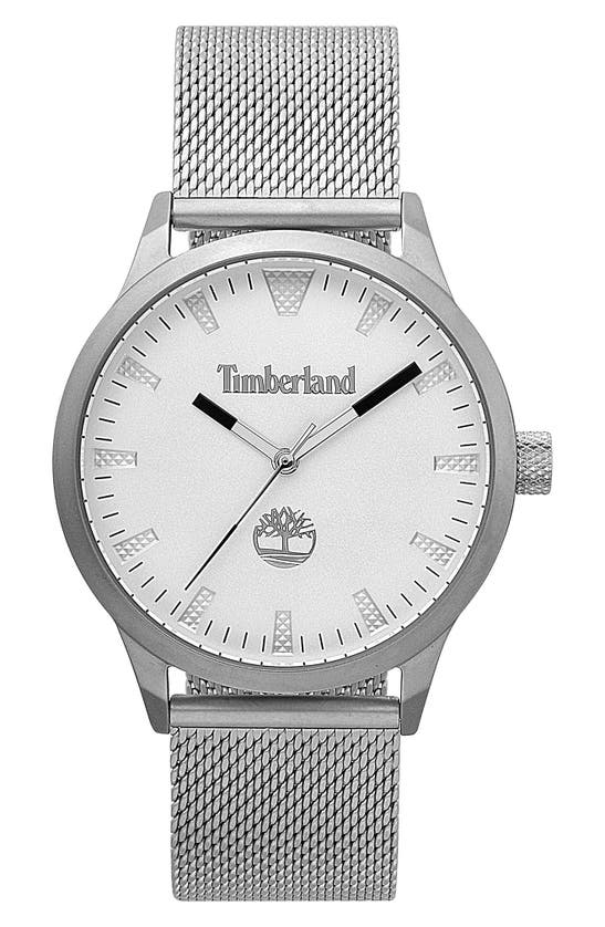 TIMBERLAND WILLIAMSVILLE MESH STRAP WATCH, 40MM,TBL15420JY02