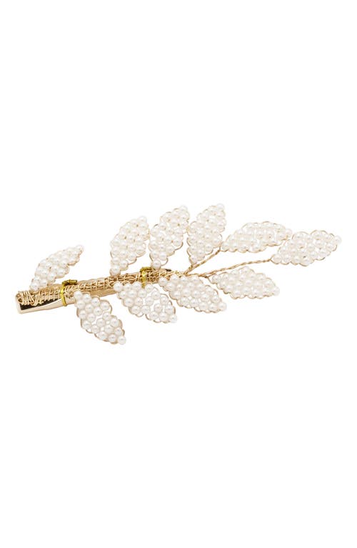 Shop Brides And Hairpins Brides & Hairpins Petra Hair Clip In Gold