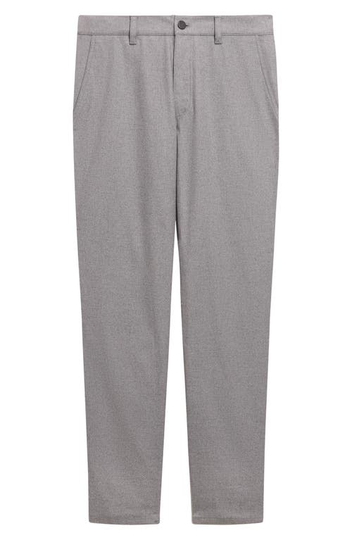 Shop Theory Rhodes Cotton Carpenter Pants In Light Ash Melange