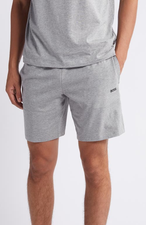 Mix Match Pajama Shorts in Medium Grey