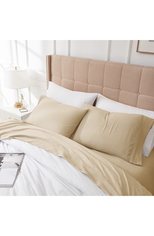 SOUTHSHORE FINE LINENS SOUTHSHORE FINE LINENS PREMIUM COLLECTION PLEATED EXTRA DEEP POCKET SHEET SET 