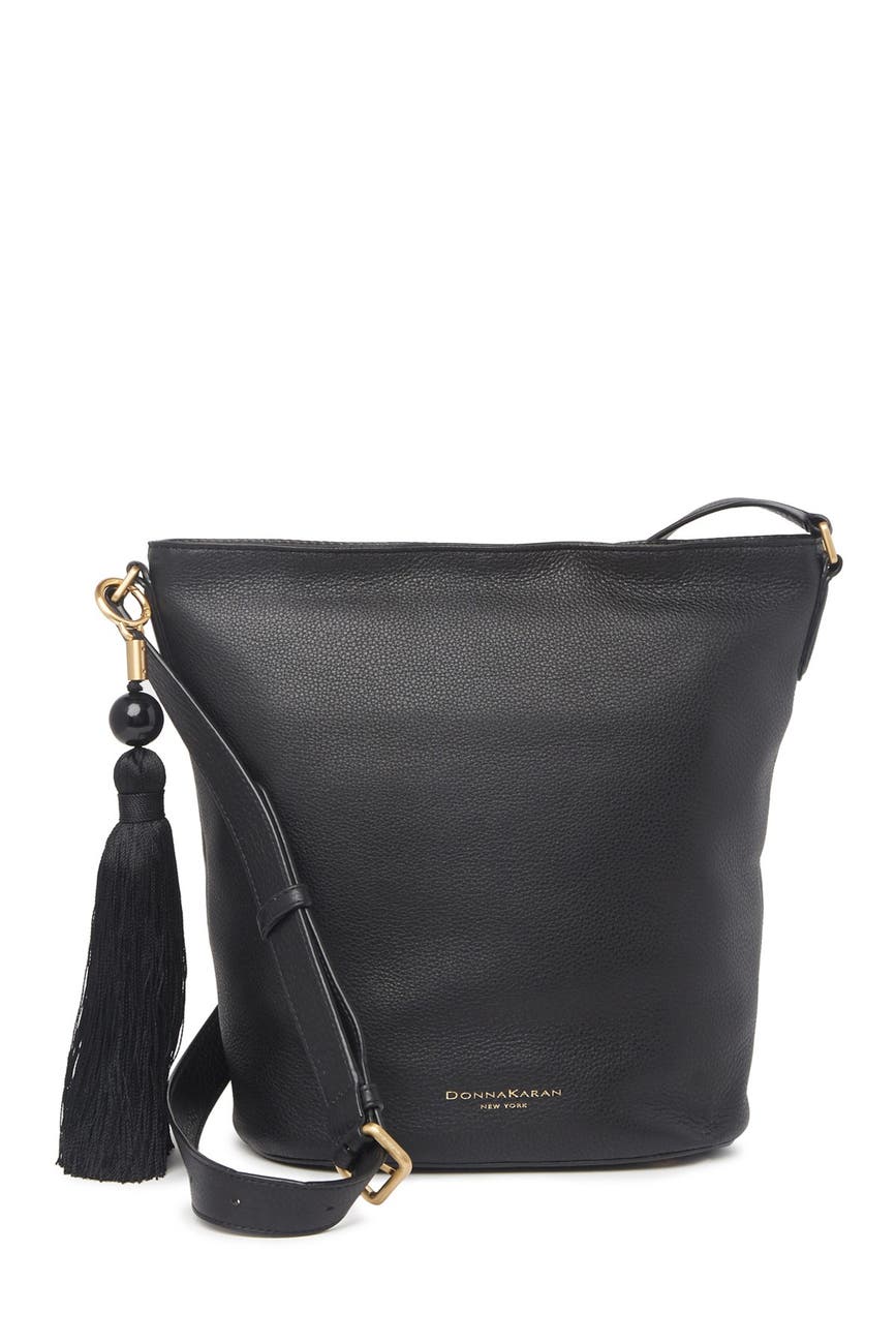 Donna Karan Raz Leather Bucket Crossbody Bag Nordstrom Rack