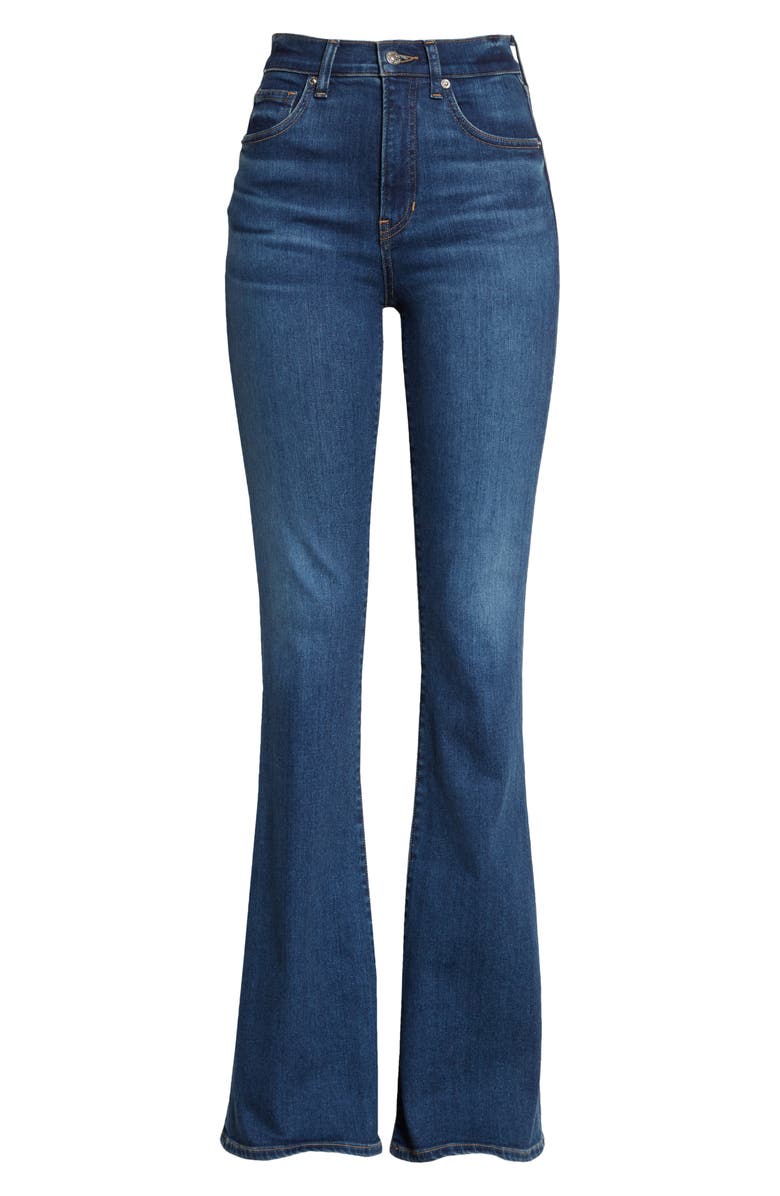 Veronica Beard Beverly High Waist Skinny Flare Jeans | Nordstrom