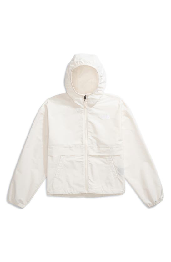 Shop The North Face Tnf™ Easy Wind Full Zip Jacket In White Dune
