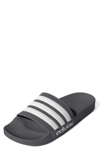 Adidas Originals Adidas Shower Slide Sandal In Grey Three/ftwr White