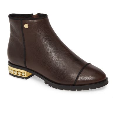 Karl Lagerfeld Paris Safia Boot, Brown