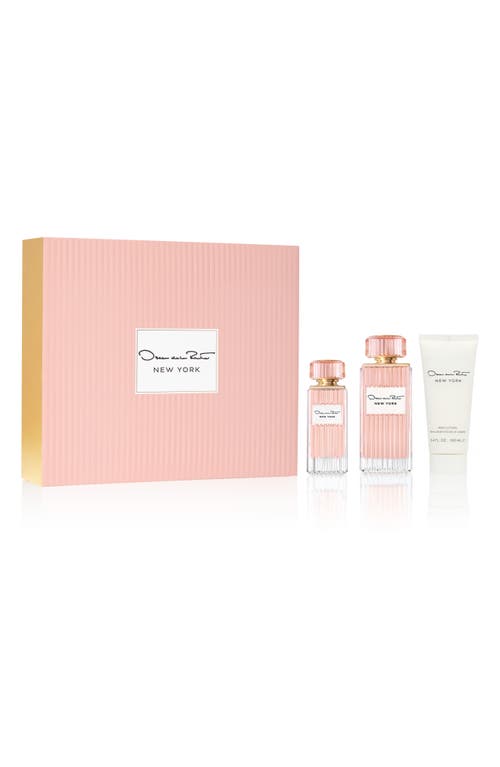 Shop Oscar De La Renta Oscar New York Eau De Parfum 3-piece Set $210 Value In No Color