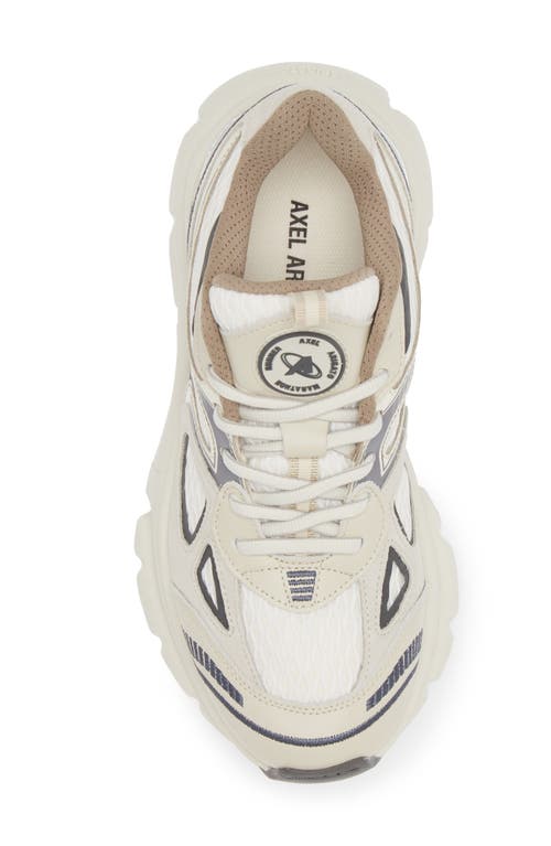 Shop Axel Arigato Marathon Runner Sneaker In Beige/dark Grey