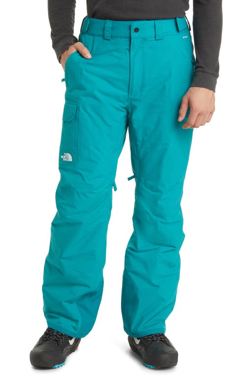 The North Face Freedom Waterproof Insulated Snow Pants in Harbor Blue