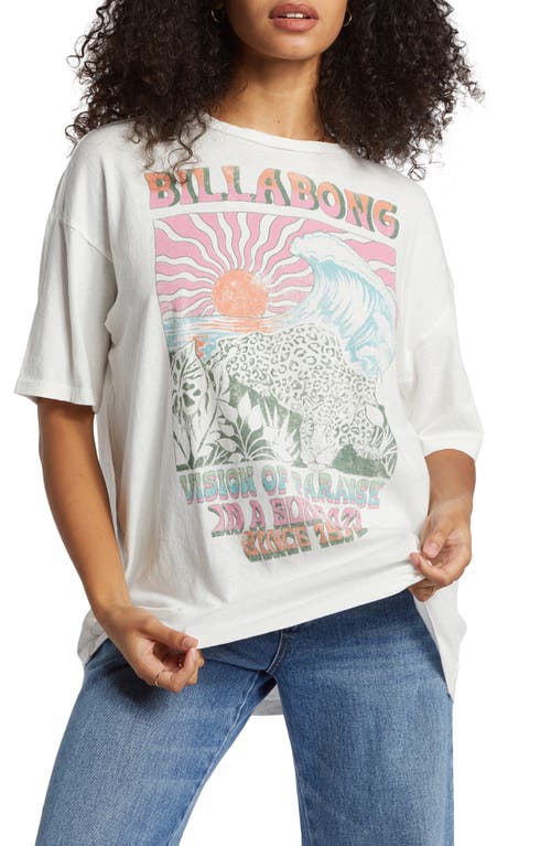 BILLABONG BILLABONG VISION OF PARADISE GRAPHIC COTTON T-SHIRT 