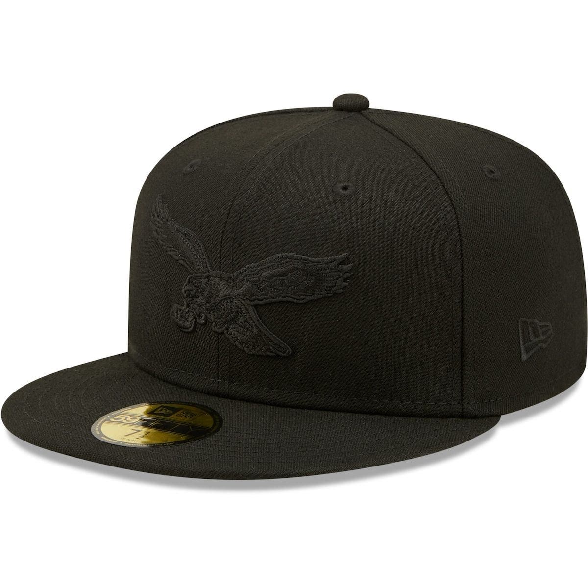 all black eagles hat