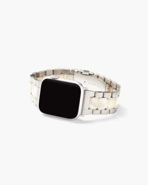 Shop Machete Boyfriend Apple Watch Band In White Shell