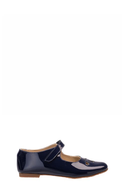 Elephantito Girl's Rosie Mary Jane Leather Shoes, Baby/toddler/kids In Patent Blue
