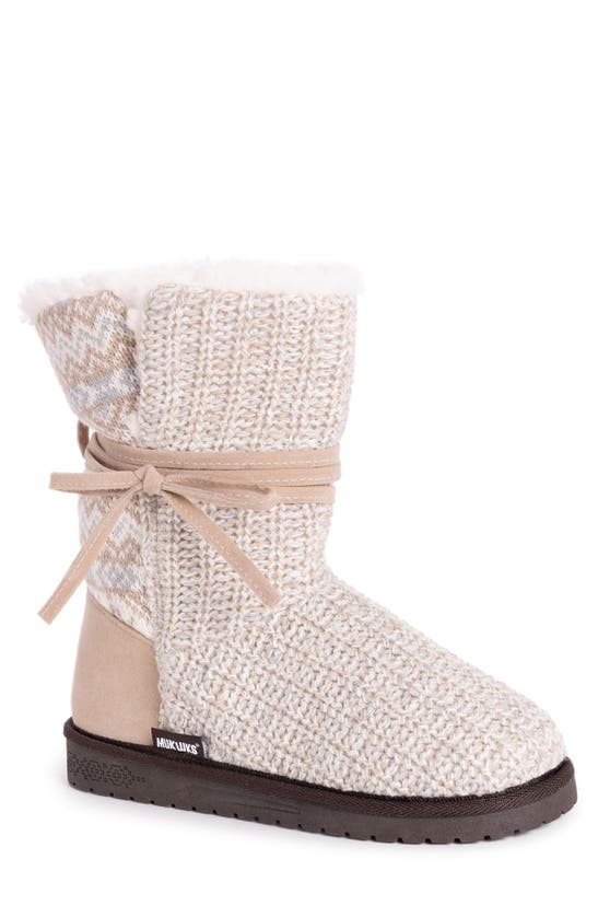 Muk Luks Women's Clementine Winter Boots Women's Shoes In Winter Shimmer