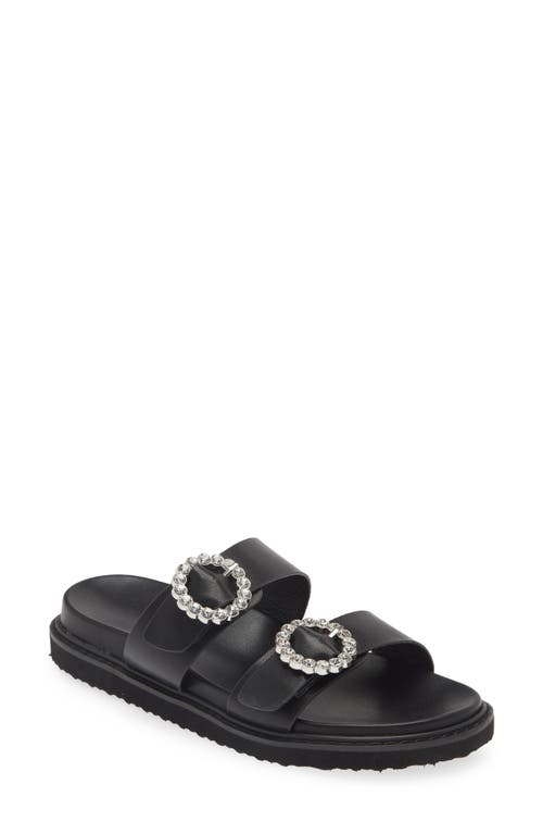 Zen Slide Sandal in Black