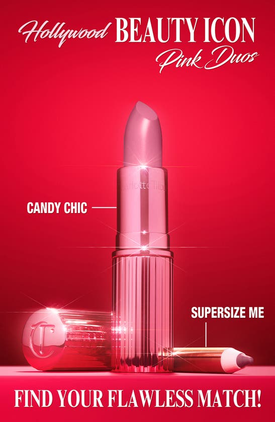 Shop Charlotte Tilbury Ki.s.s.i.n.g. Lipstick In Candy Chic