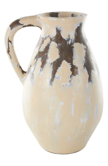 Sonoma Sage Home Cream Ceramic Vase In Cream