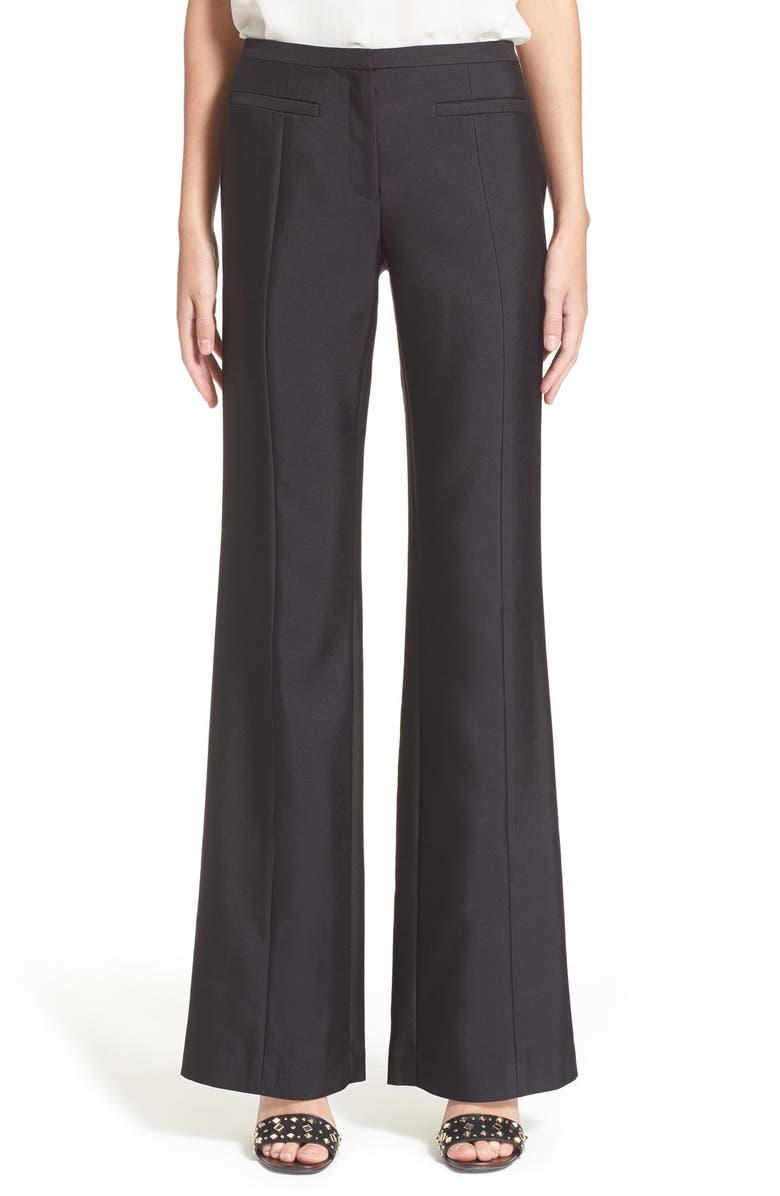 Tory Burch Stretch Wide Leg Trousers | Nordstrom
