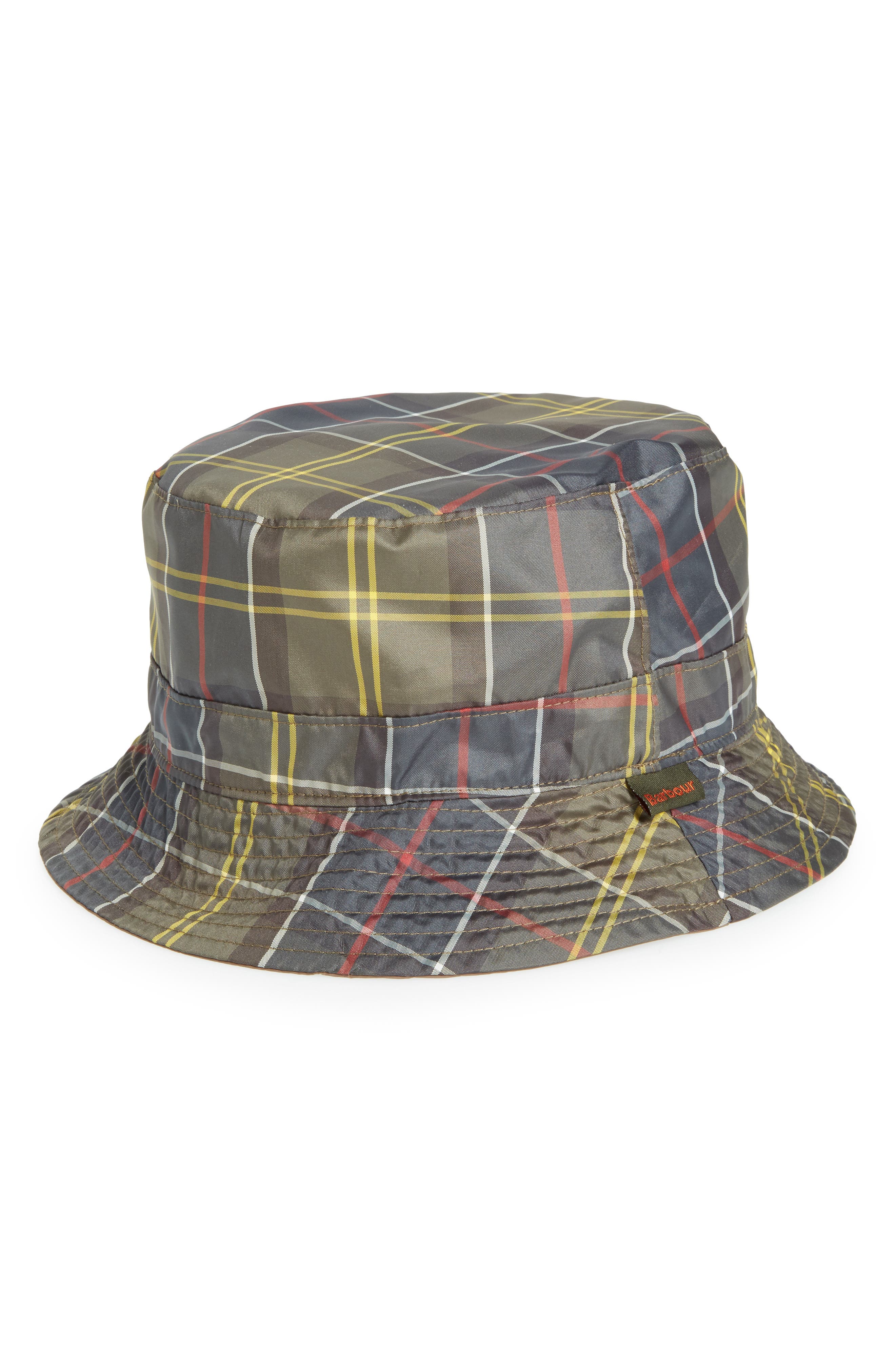 barbour reversible bucket hat