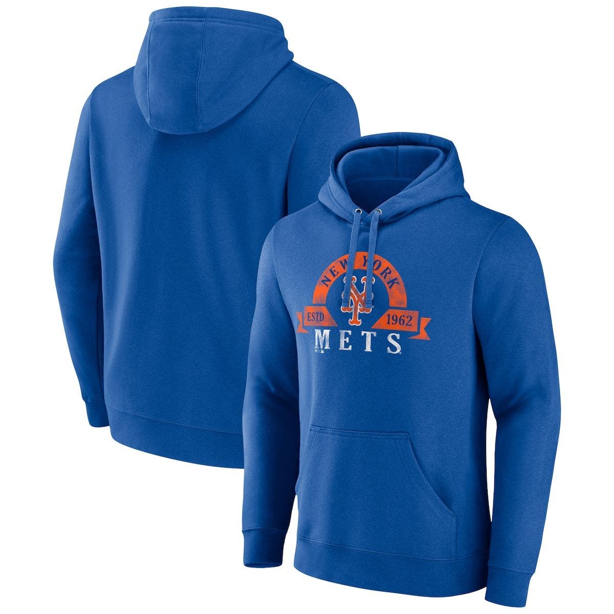 Antigua New York Giants Grey Victory Long Sleeve Hoodie, Grey, 52% Cot / 48% Poly, Size S, Rally House